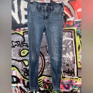 Hollister Mid-Rise Blue Denim Jeans-7R